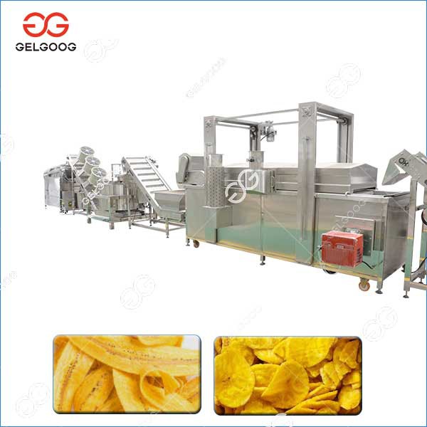 Automatic Banana Chips Processing Line